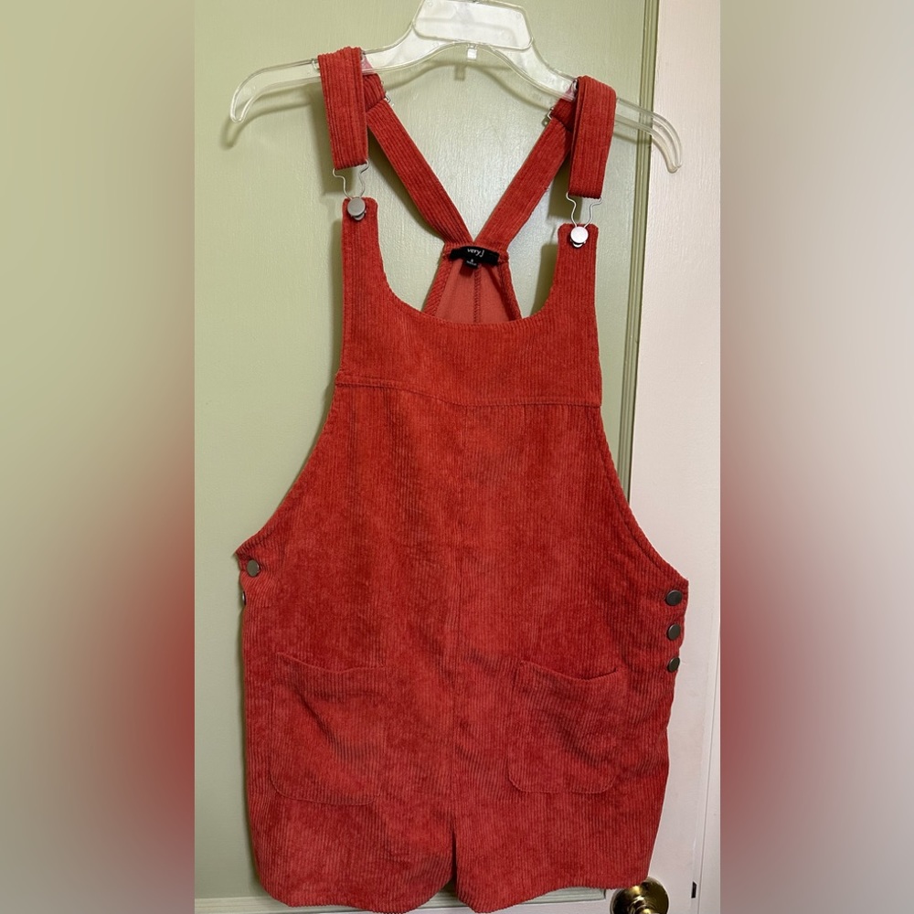Very J Corduroy Woman’s Overalls